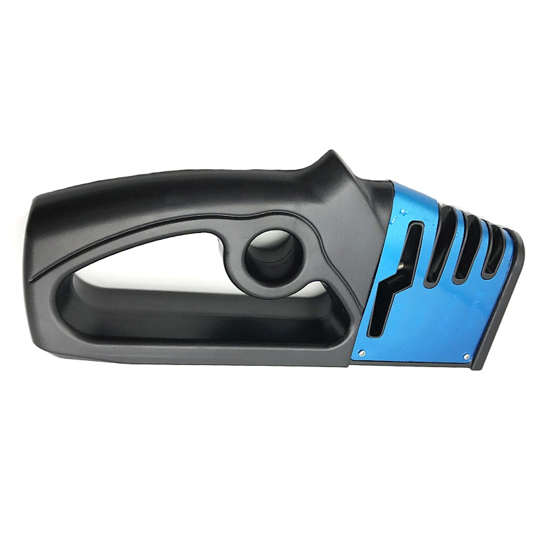 3 Stage Stainless Steel Multifunctional Kitchen Knife Sharpener With Non Slip Base