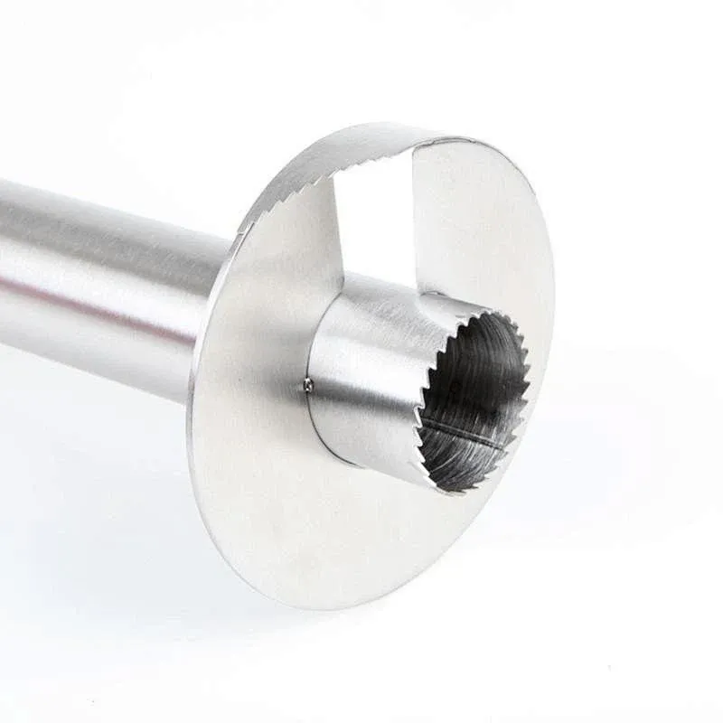 Metal Kitchen Ware Stainless Steel Core Peeler / Slicer / Cutter For Pineapple