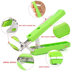 Stainless Steel Kitchen Hot Dish / Pan / Bowl Gripper With ABS Plastic Handle