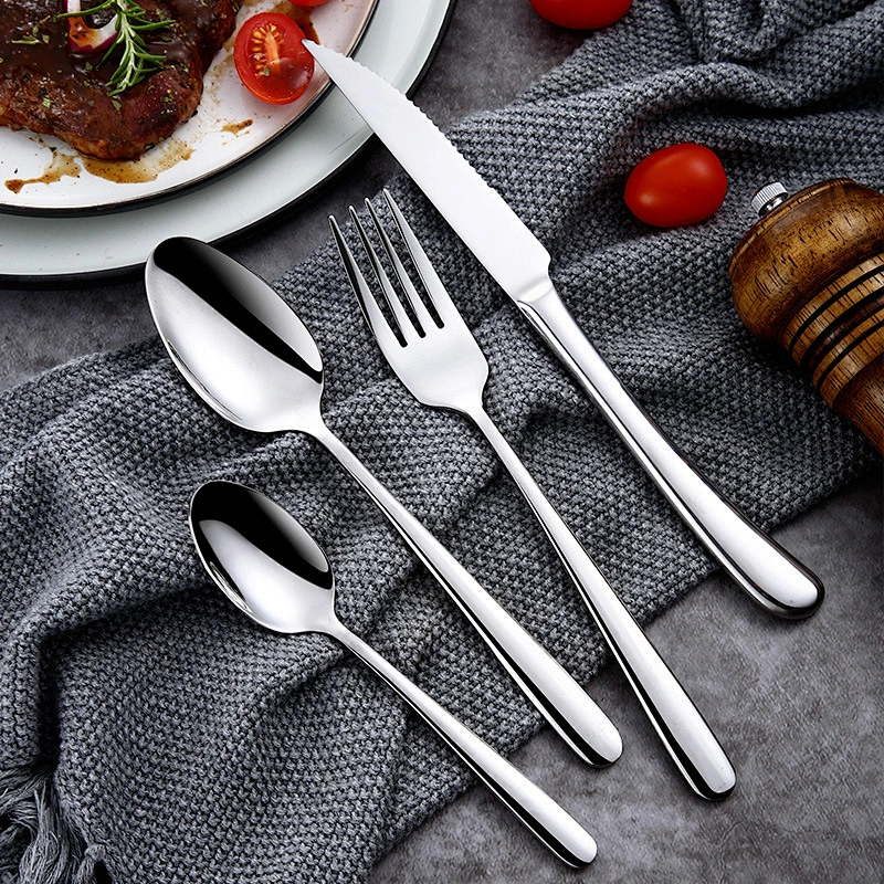 Wholesale Morden Flatware Stainless Steel Cutlery Sets For Restaurant