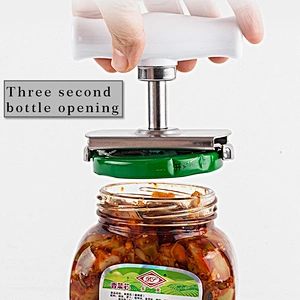 Multifunctional Adjustable Stainless Steel Jars / Cans / Bottles Opener