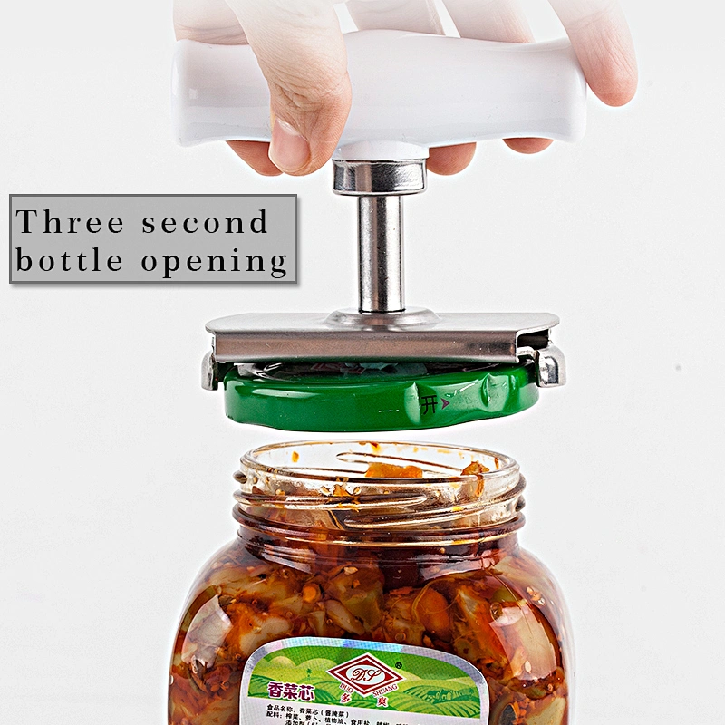Multifunctional Adjustable Stainless Steel Jars / Cans / Bottles Opener