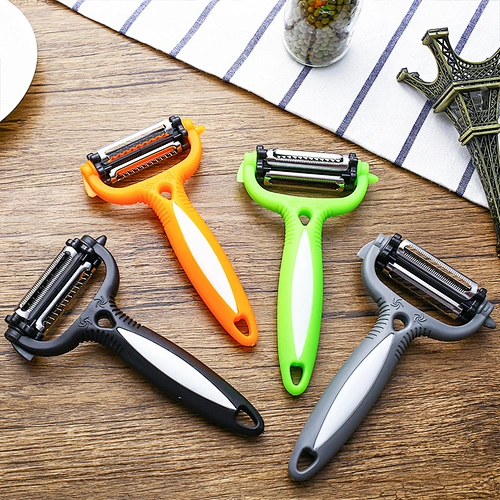 Wholesale Peel Tools, Handheld Vegetable Slicer, Shredder With 3 Blades