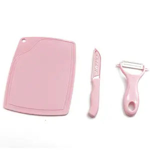 Flexible Food Grade ABS Plastic Vegetable Chopping / Cutting Board or Block Sets