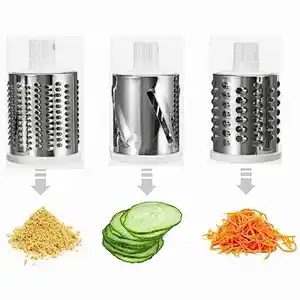 Multifunctional Hand Made 3 Blades Vegetable Food Chopper Slicer / Slicing