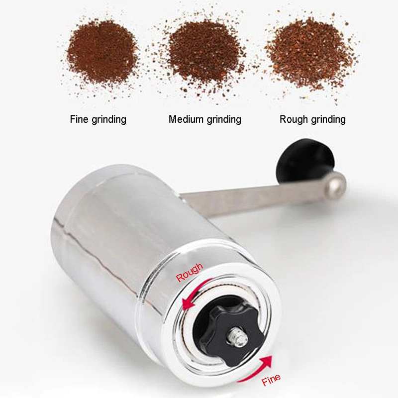 Household Metal or Stainless Steel Hand Manual Coffee Mill Grinder