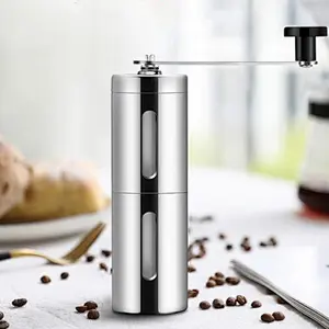 America Style Food Grade Plastic Hand Made, MIni Manual Coffee Mill Grinder