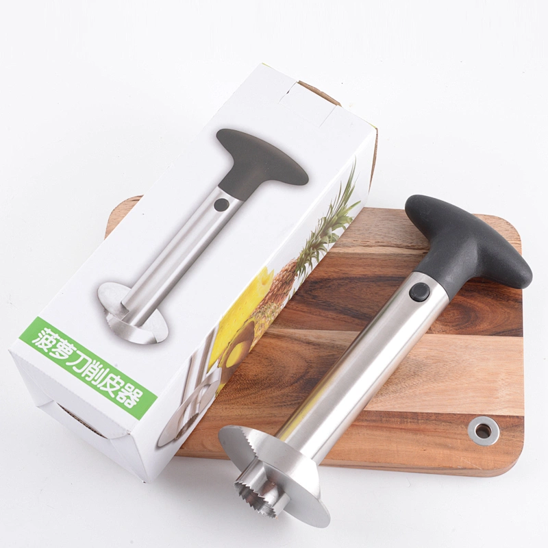Metal Kitchen Ware Stainless Steel Core Peeler / Slicer / Cutter For Pineapple