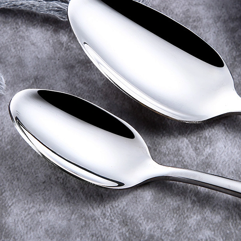 Food Grade Flatware Stainless Steel Fork and Spoon Cutlery Sets
