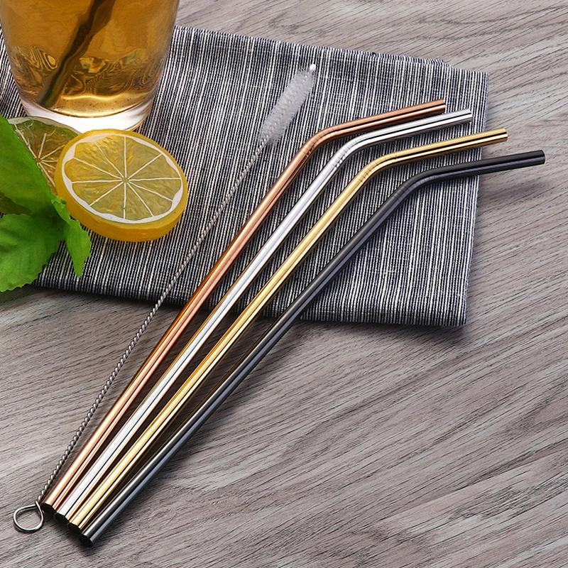 Wholesale Bar Accessories Food Grade Steel / Metal Drink or Drinking Straw