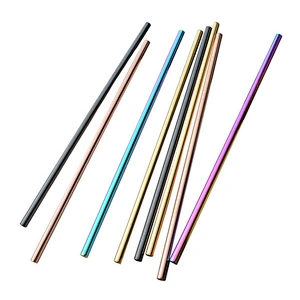 Wholesale Bar Accessories Food Grade Steel / Metal Drink or Drinking Straw