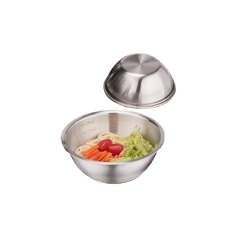 FDA Certificated Food Grade 304 Stainless Steel Mixing Bowl Sets