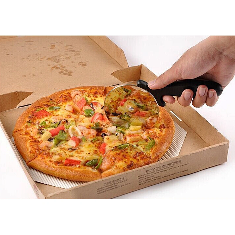 3 Sizes Stainless Steel Pizza Cutter Wheel, Pizza Hob Tools Set