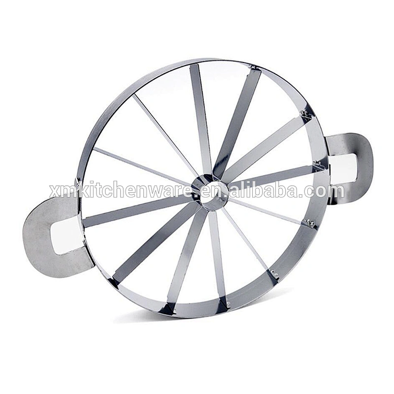 Stainless steel watermelon Slicer / Fruit Melon Cantaloupe Slicer/Fruit Simple cutter
