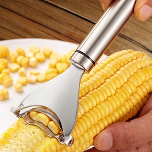 Manual Kitchen Tools Food Grade SUS 304 Stainless Steel Corn Peeler / Planer