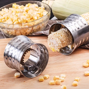 Stainless Steel Corn Stripper Peeler Slicer Cutter Remover