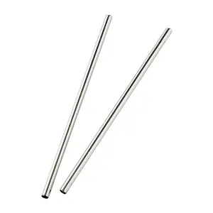 Wholesale Stainless Steel Environmental Protection Non-disposable Elbow Metal Thick Straw