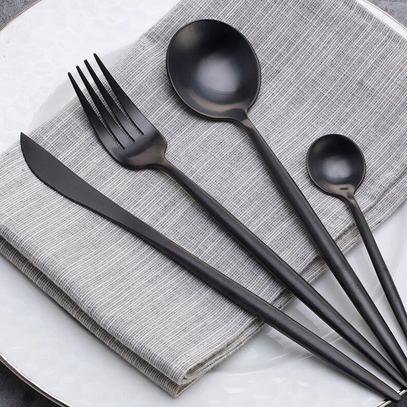 Customized Vintage Metal, Stainless Steel Portable Cutlery or Flatware Set
