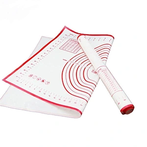 Pastry Cooking Tools, Non Stick Food Grade Silicone Baking Mat, Dough Pad With Liners