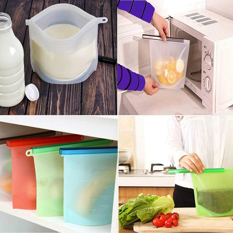 Factory Direct Sell Food Grade Reusable Silicon Breast Milk Storage Bags