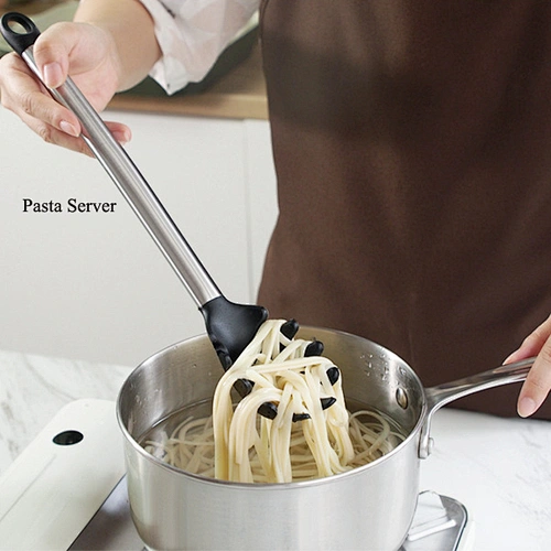 Food Grade and Stainless Steel Kitchen Utensil Set, Skimmer, Ladle, Turner, Spatula, Food Tong, Whisk