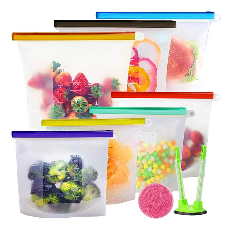 Factory Direct Sell Food Grade Reusable Silicon Breast Milk Storage Bags