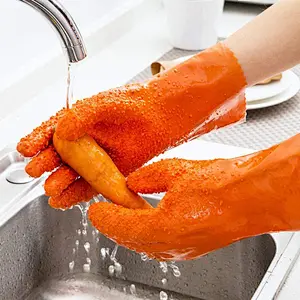 High Quality Home Use Silicone Quick Vegetable Peeling Gloves