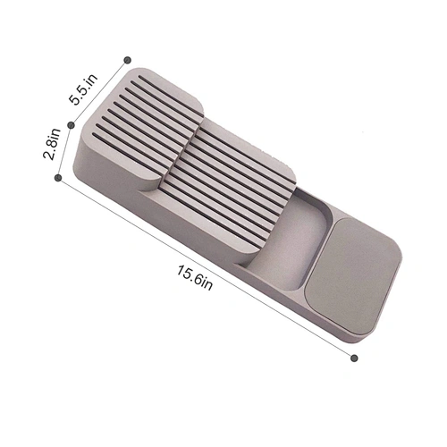 Wholesale Plastic Kitchen Organizer Tray For Cutlery, Flatware, and Knife For Drawer