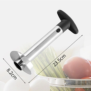 Professional 304 Stainless Steel Pineapple Cutter / Core Slicer