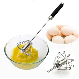 Kitchen Gadgets Stainless Steel Mini Handheld Whisk For Egg Beat