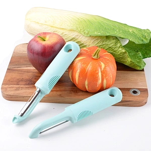 Kitchen PP Plastic Handle Stainless Steel Peelers For Vegetable, Fruit
