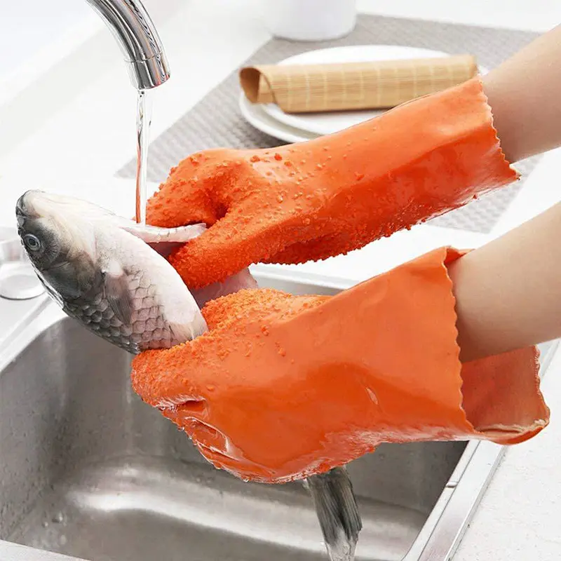 High Quality Home Use Silicone Quick Vegetable Peeling Gloves