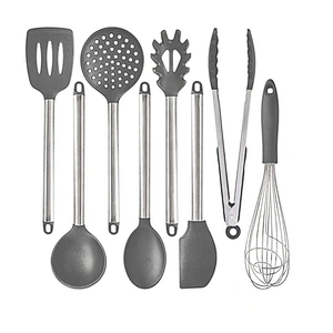 Wholesale Kitchen Ware Utensil Stainless Steel And Silicone Cooking Tools