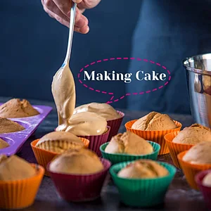 Multi-color Food Grade Silicone Muffin Cake Cup, Mold or Mould