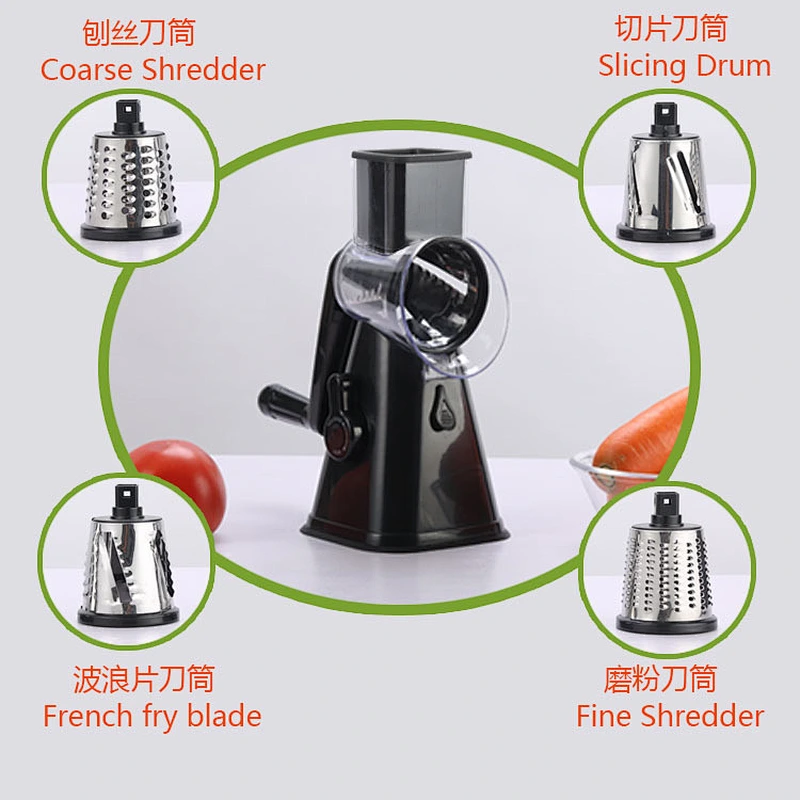 Multifunction Stainless Steel Blades Potato And Vegetable Grater, Slicer