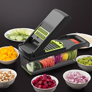 Top product  Kitchen Gadgets Onion Cutter Vegetable Food Chopper Slicer
