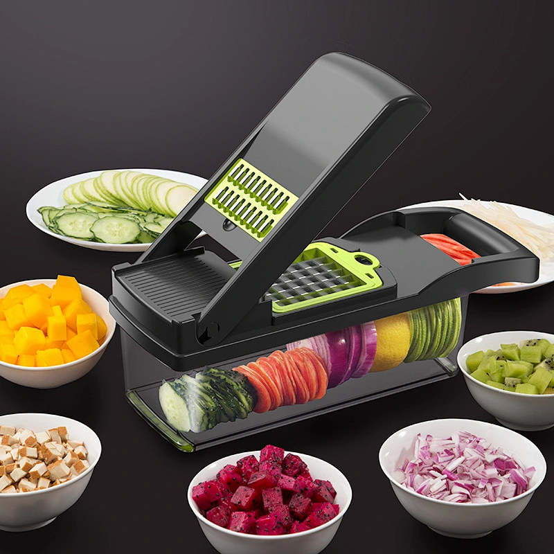 Top product  Kitchen Gadgets Onion Cutter Vegetable Food Chopper Slicer