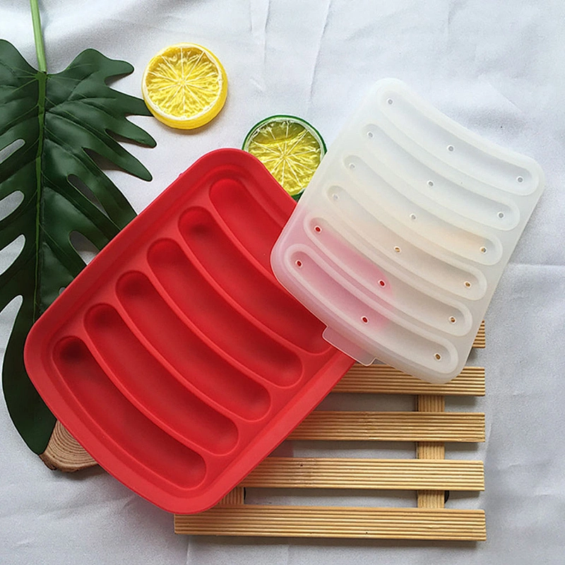 Food Grade Non Stick DIY Silicone Hot Dog Sausage Mold / Form