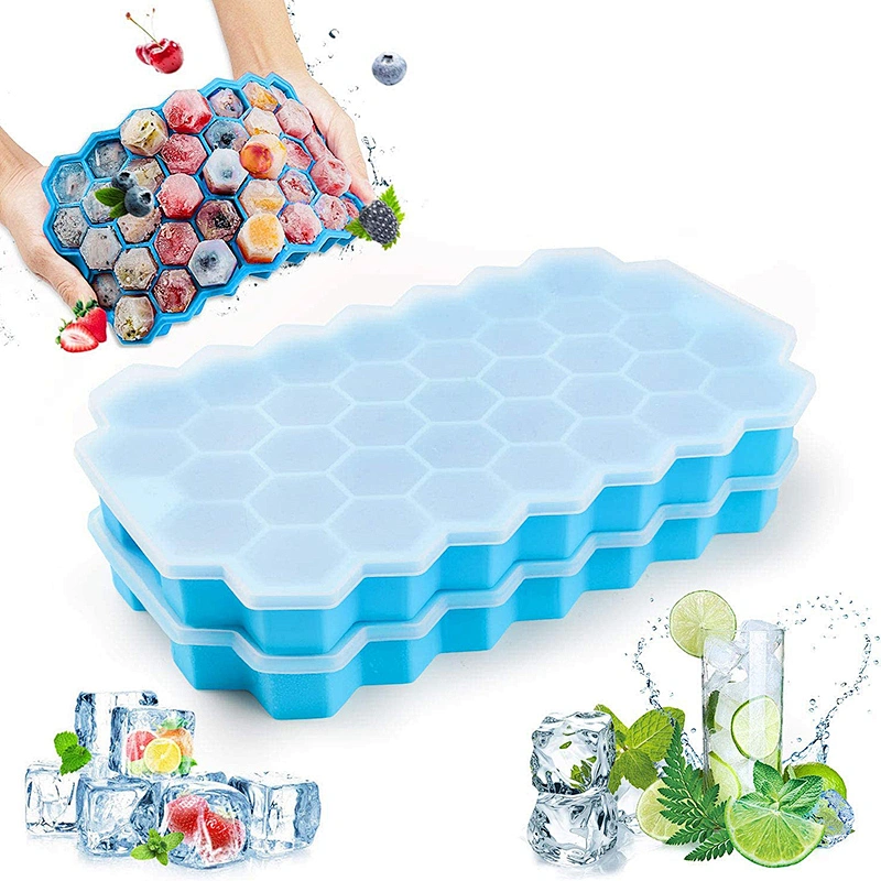 Silicone Mini Diamond Ice Cube Trays or Mold For Whisky, Cocktail