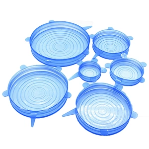Reusable Silicone Stretch Libs, Leak-proof Storage Silicone Food Cover