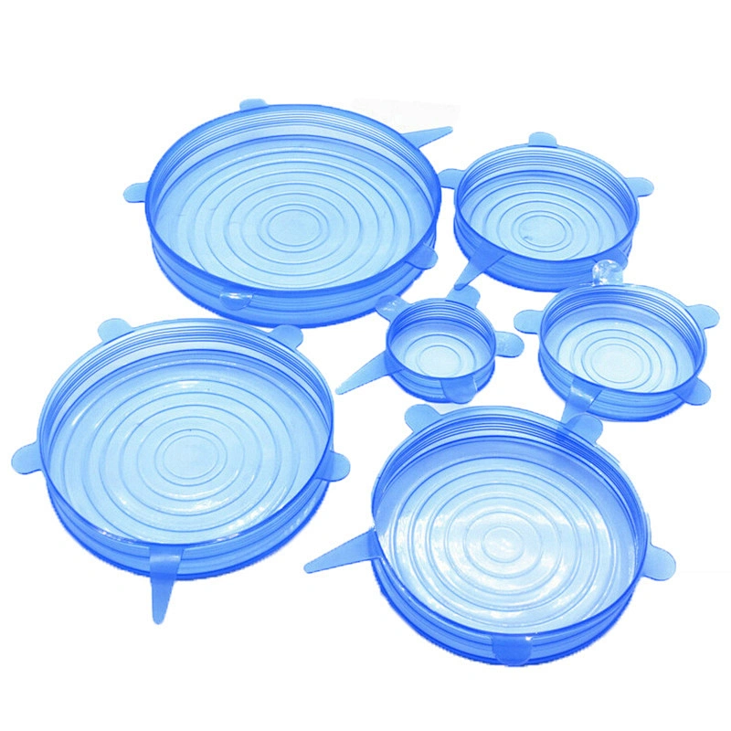 Reusable Silicone Stretch Libs, Leak-proof Storage Silicone Food Cover