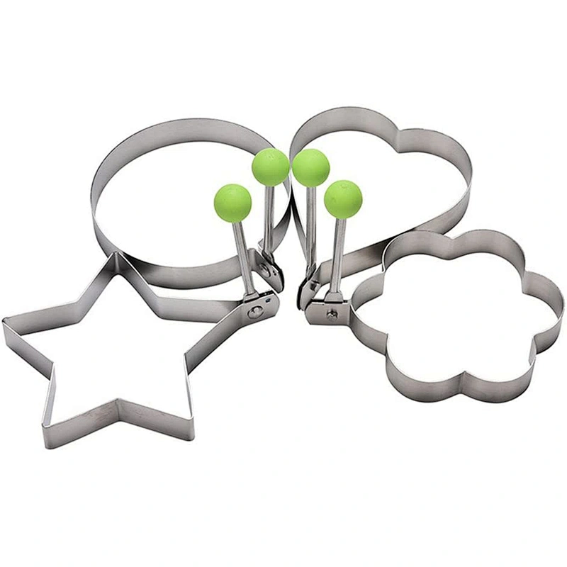 Wholesale Different Shapes Non-stick Stainless Steel Egg Fried Mould / Mold Ring