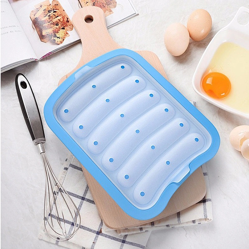 Food Grade Non Stick DIY Silicone Hot Dog Sausage Mold / Form