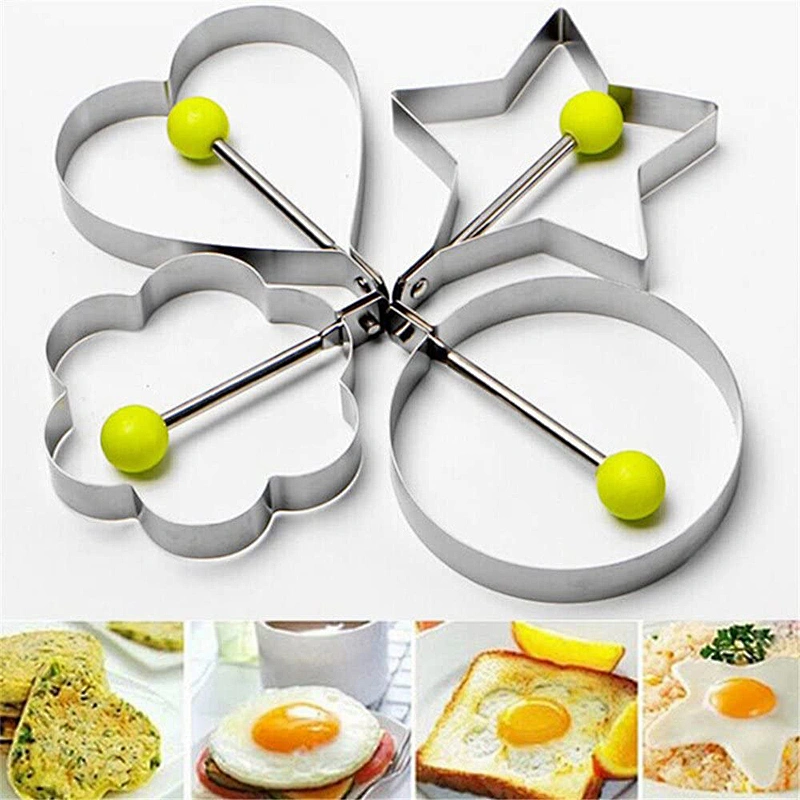 Wholesale Different Shapes Non-stick Stainless Steel Egg Fried Mould / Mold Ring