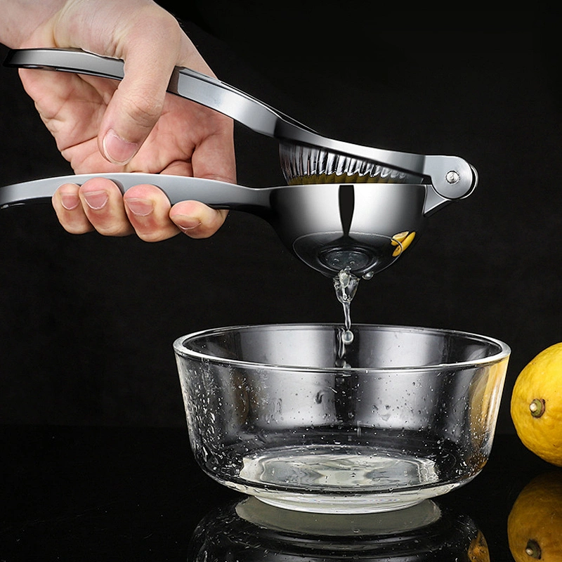 Metal Stainless Steel Manual Fruit Juice Squeezer, Orange Citrus Press Juicer