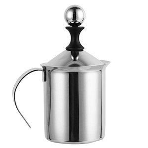Hot Sale Metal / Stainless Steel Manual Milk Foam Maker, Frother For Coffee
