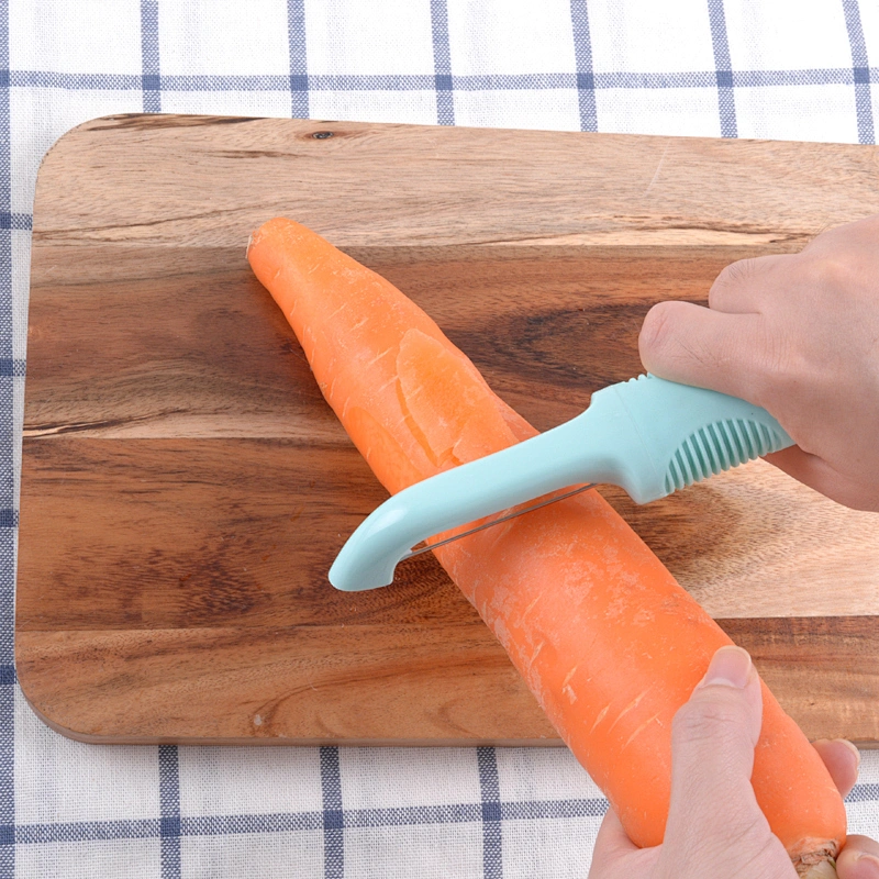 Kitchen PP Plastic Handle Stainless Steel Peelers For Vegetable, Fruit