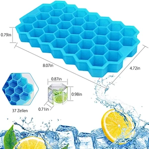 Food Grade BPA Free Reusable Silicone Ice Cube Tray Mold or Moulds