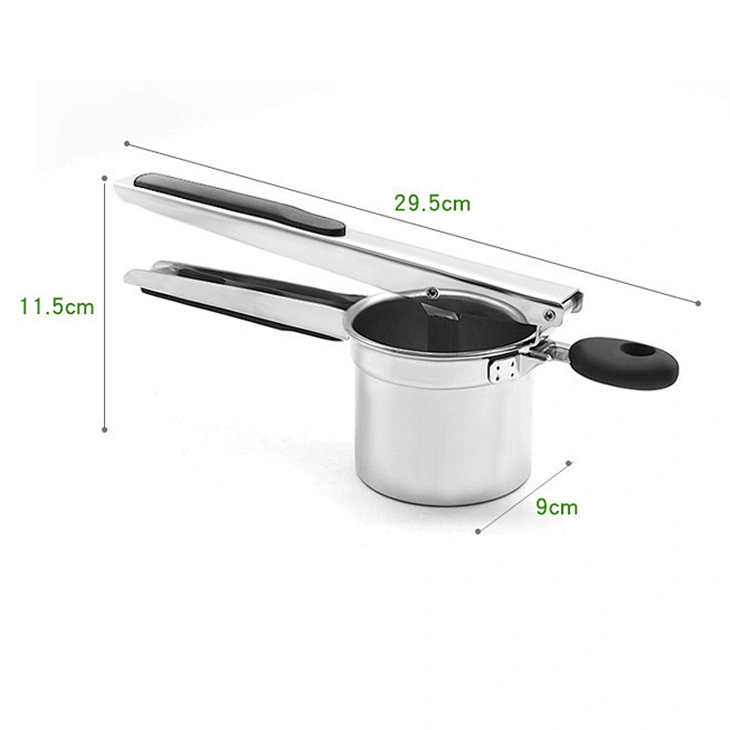 Kitchen Vegetable Tool Stainless Steel Potato Masher Ricer / Pressor