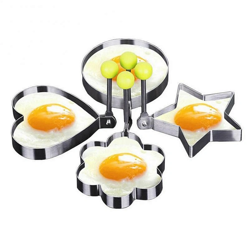 Wholesale Different Shapes Non-stick Stainless Steel Egg Fried Mould / Mold Ring